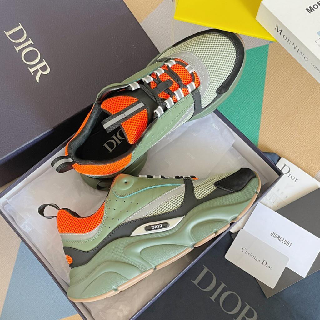 Dior B22 Orange Olive Black - vstockx