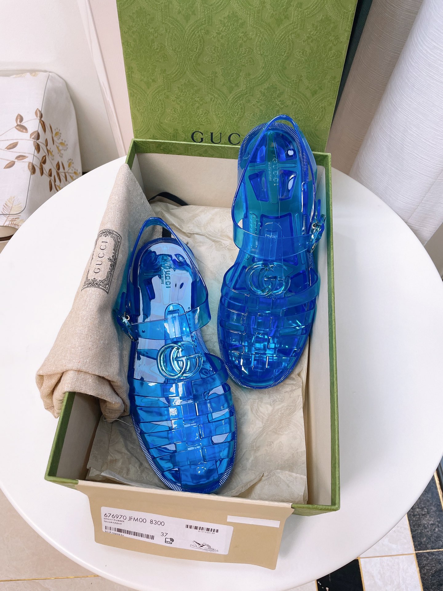 Gucci Women's sandal with Double G Women 11 - vstockx