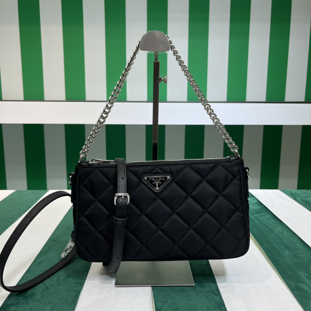 Handbags Prada 1BH026 size:25*14.5*6 cm - vstockx