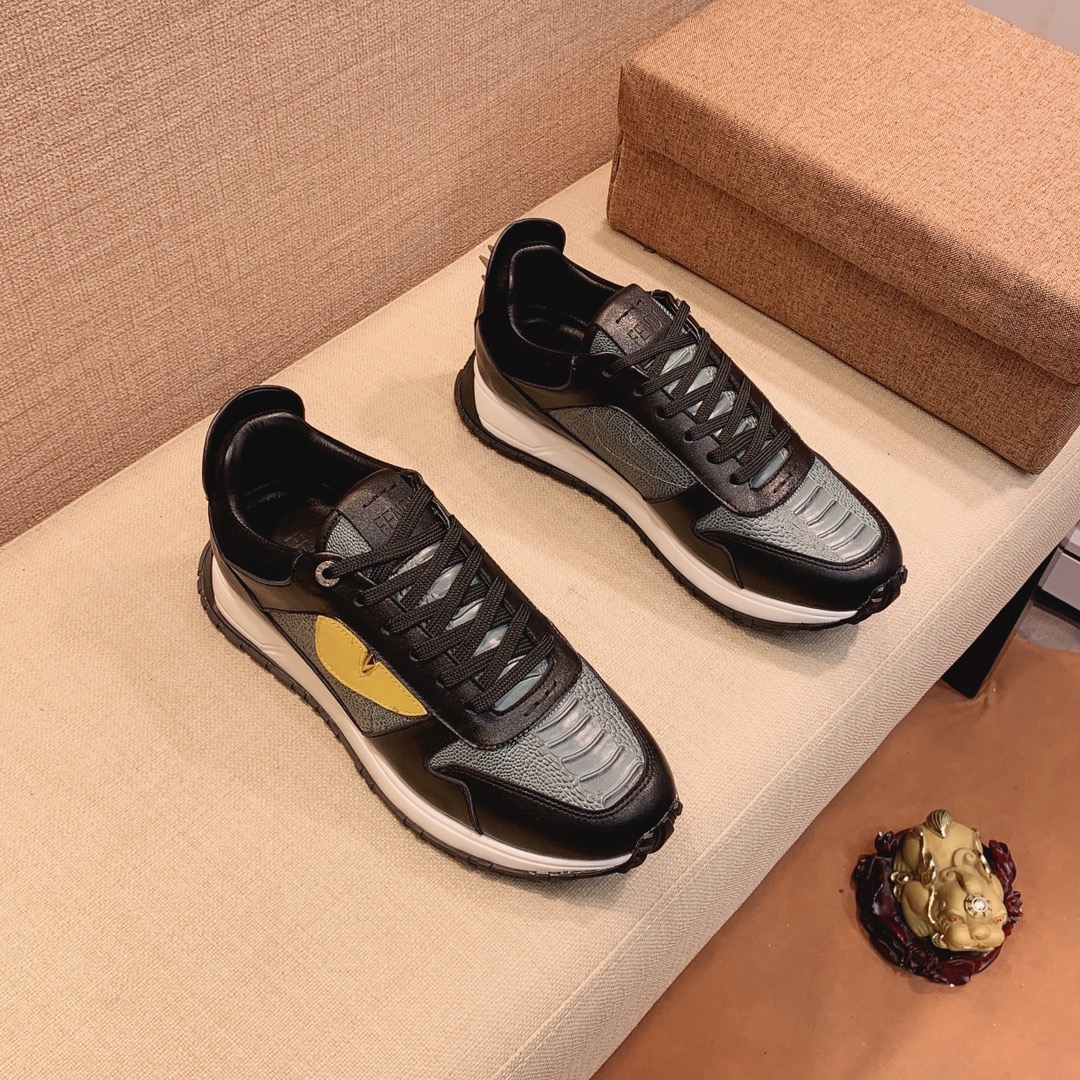 Fendi Low Top Sneakers 17 - vstockx