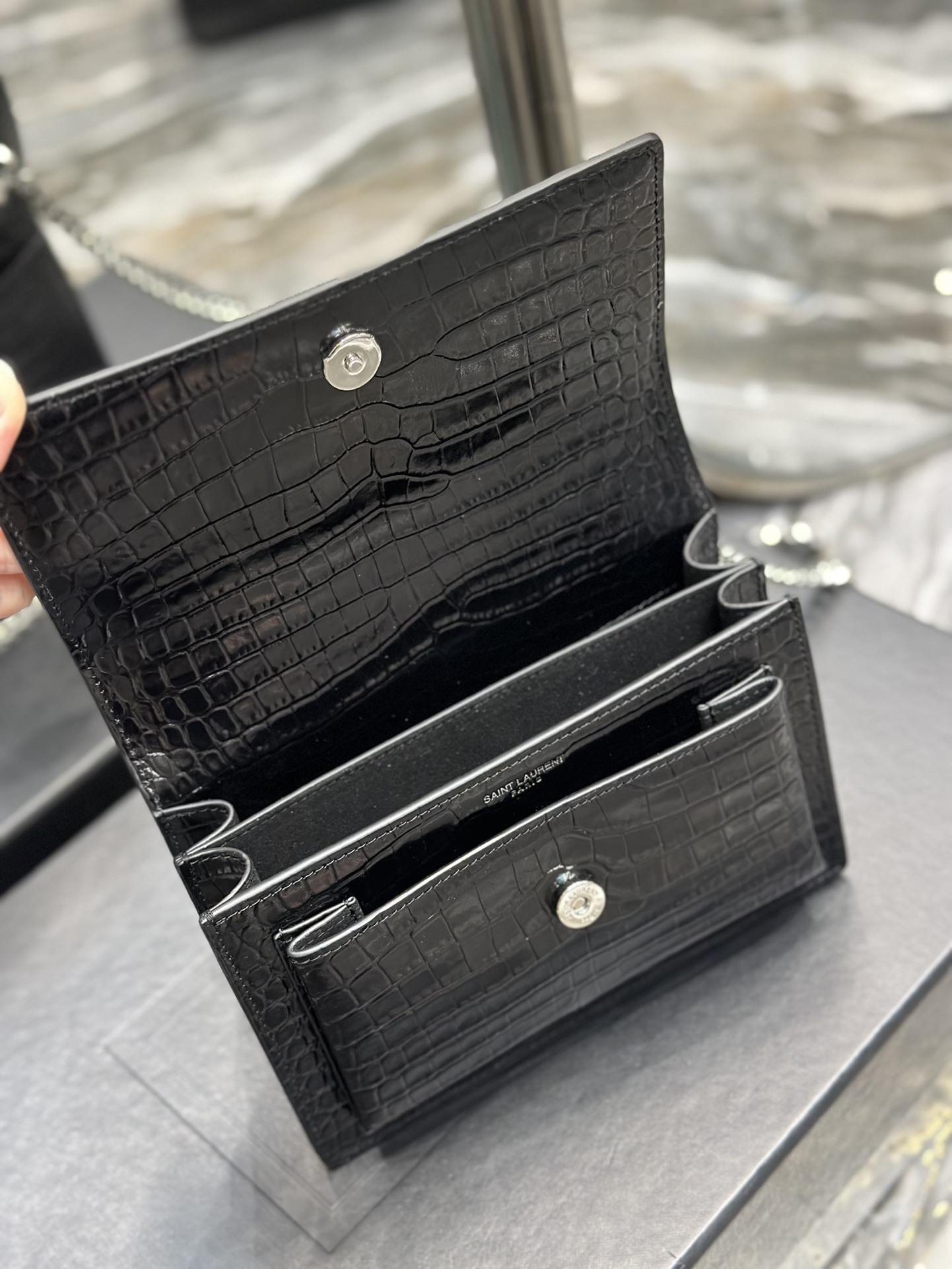 Handbags SAINT LAURENT 441972 size 19  13  8 cm - vstockx