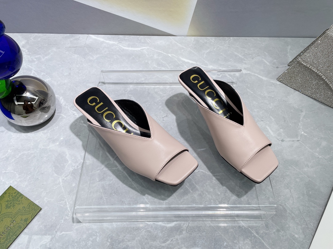 Gucci Women's mid-heel open-toe pump WOMEN 3 - vstockx