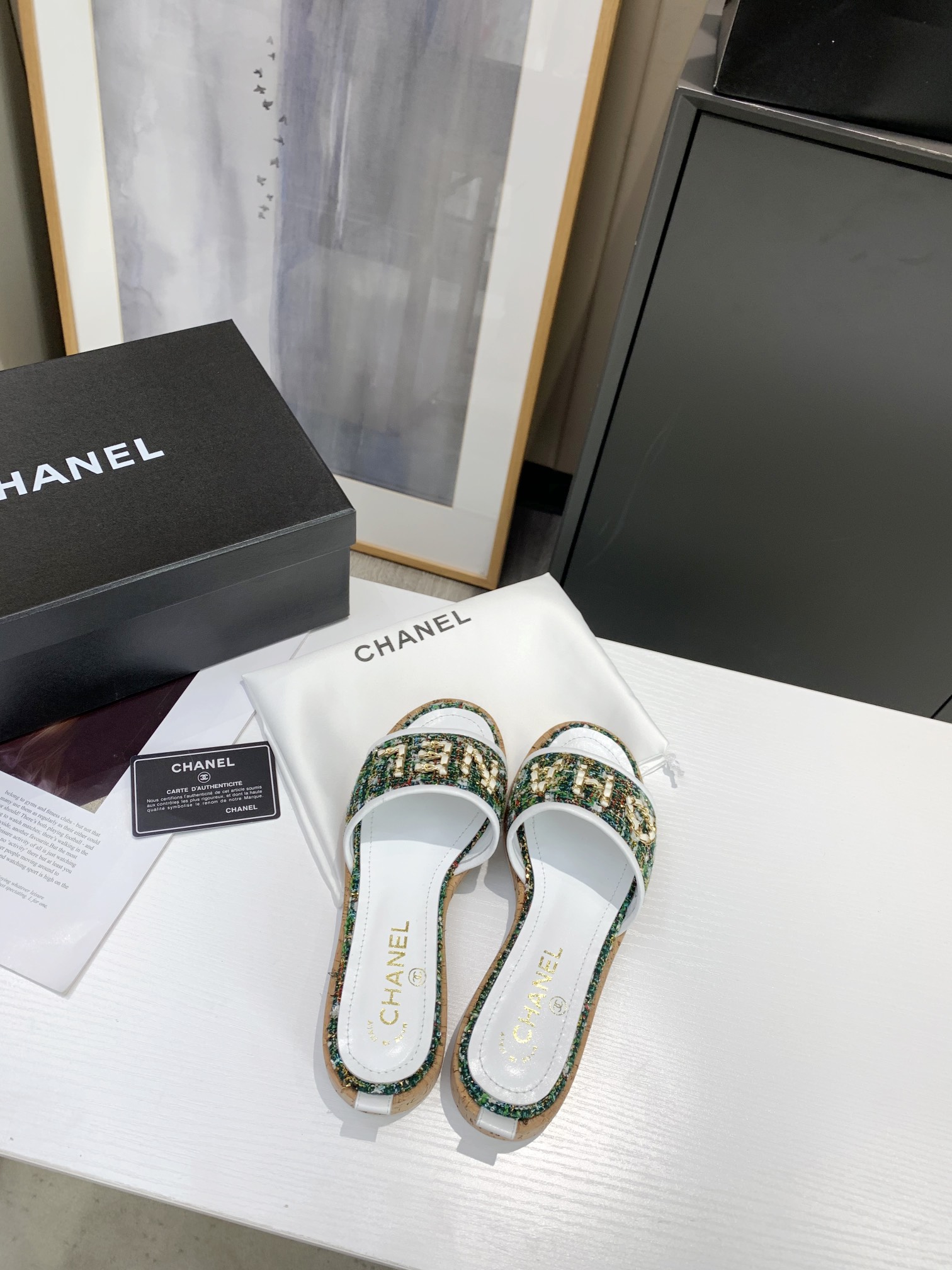 Chanel Slides 23 - vstockx