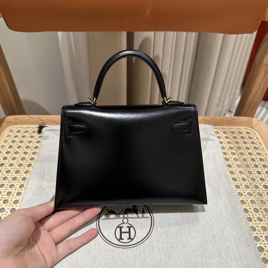 Handbags Hermes mini Kelly size:19cm - vstockx