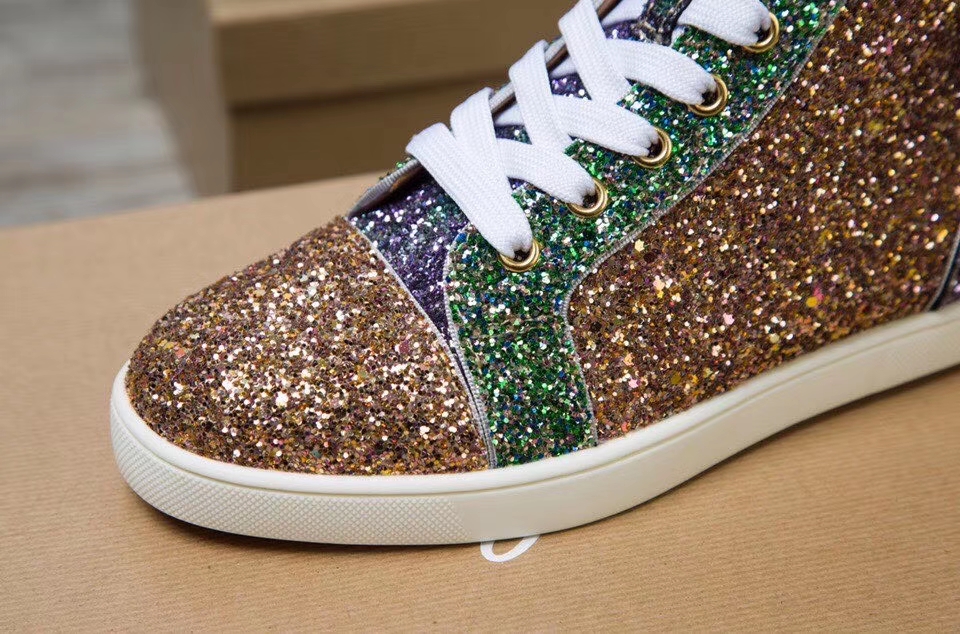 Christian Louboutin Louis Junior Spikes Orlato Flat Sneakers 16 - vstockx