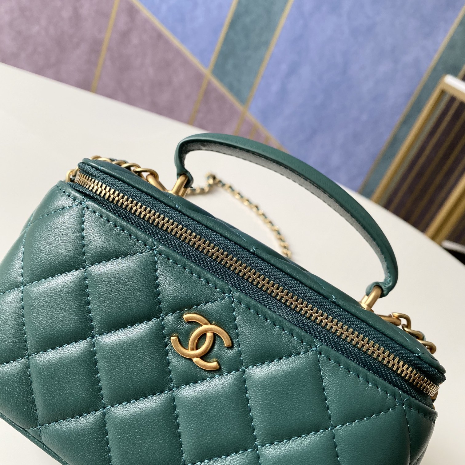 Handbag chanel 81118 size 9.5 17 8 cm - vstockx