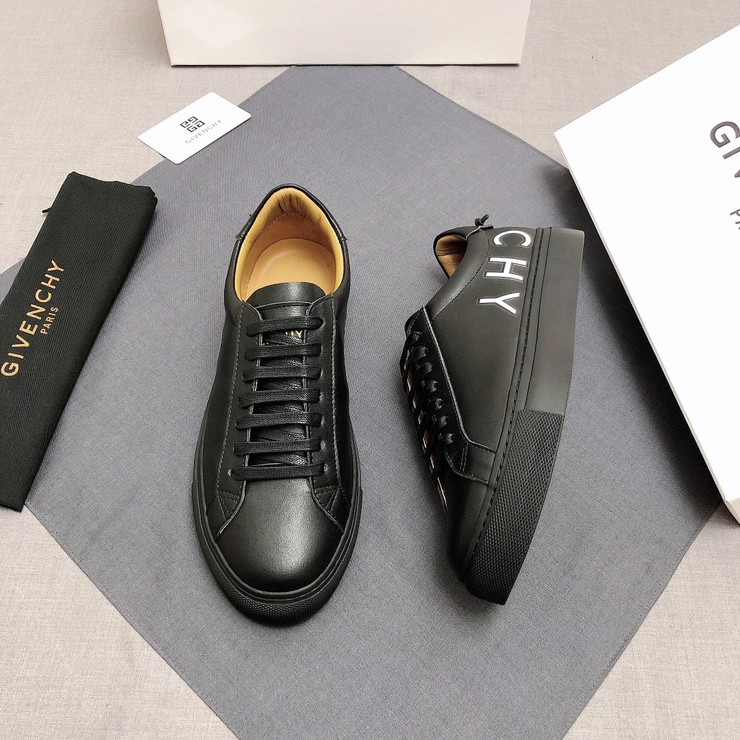 Givenchy Urban Street Logo-print Leather Sneakers 41 - vstockx
