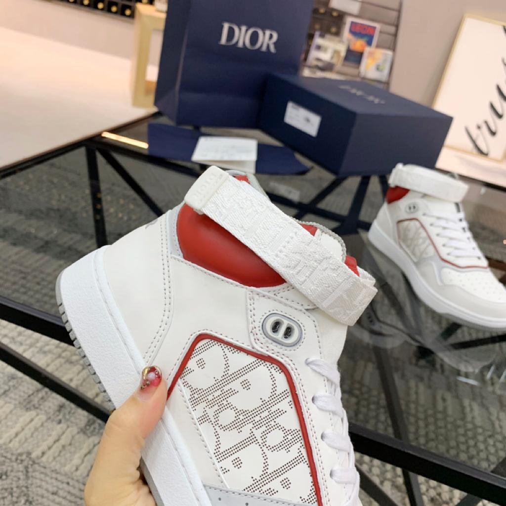 Dior B27 High White Red - vstockx