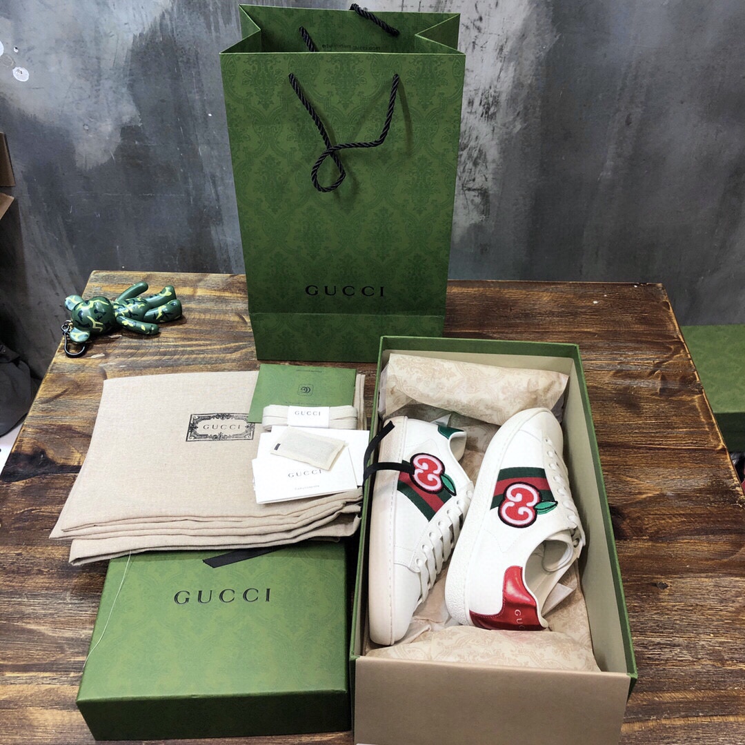 Gucci Ace GG Apple - vstockx