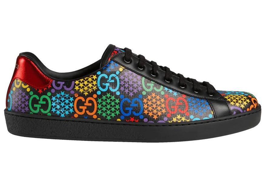 Gucci Psychadelic Ace Black Multi - vstockx