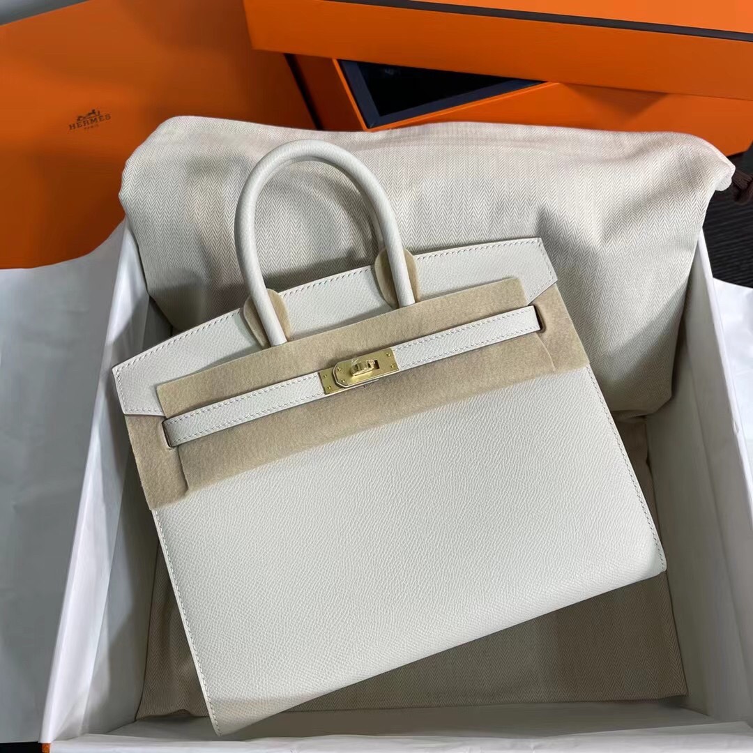 Handbags Hermes Birkin Sllier size:25 cm - vstockx