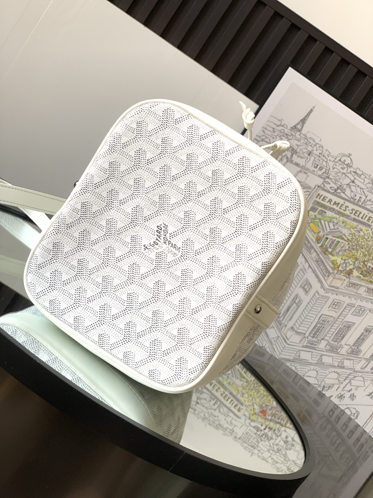 Handbags Goyard Petit Flot 020196 size:23*14.5*17 cm - vstockx