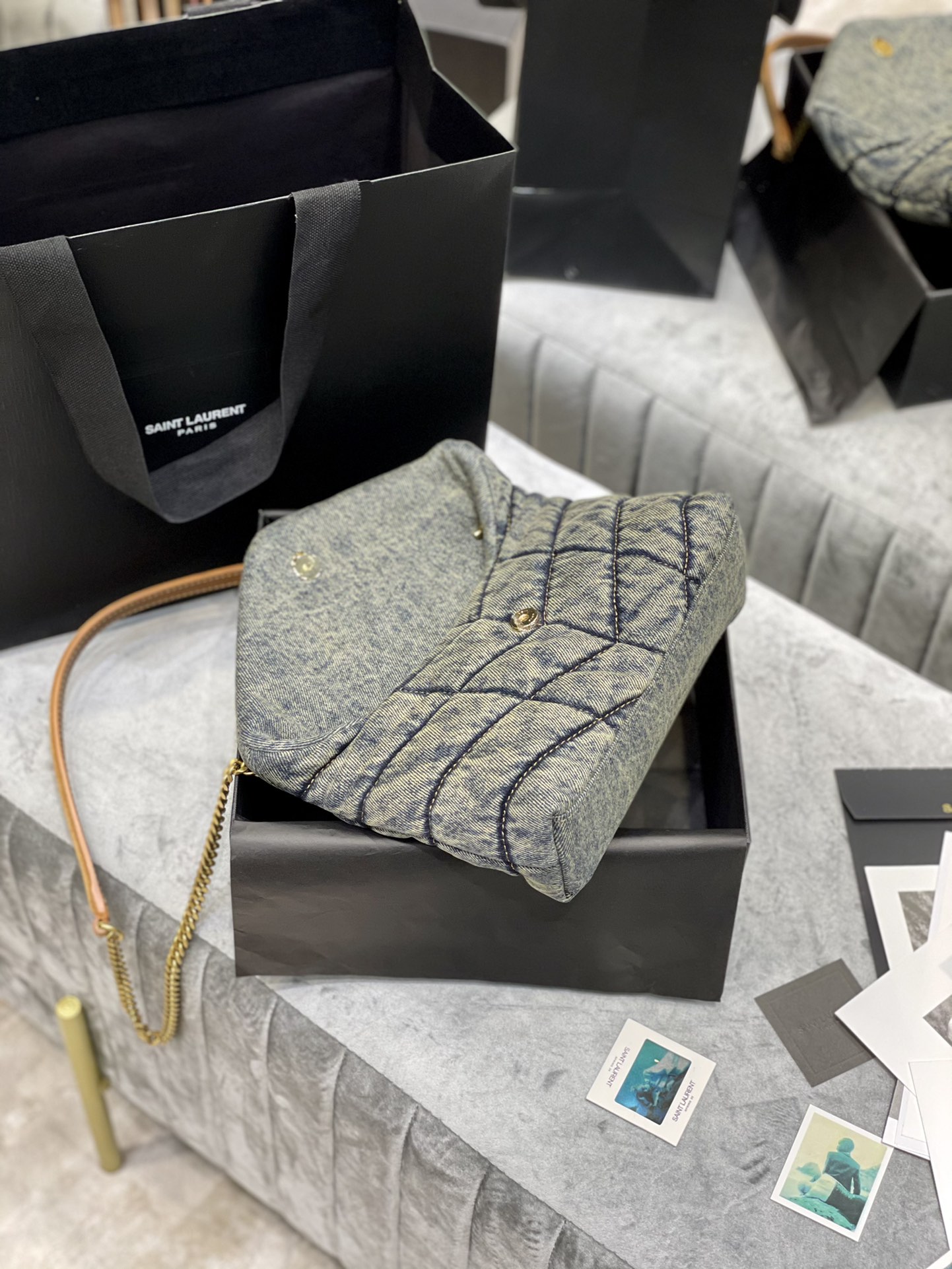 Handbags SAINT LAURENT 610436 size 23  15.8  5.8 cm - vstockx