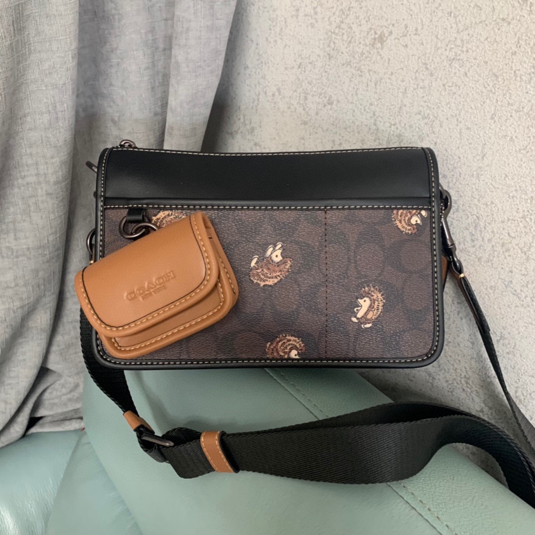 Handbags Coach CC131 size:25*16*5.5cm - vstockx