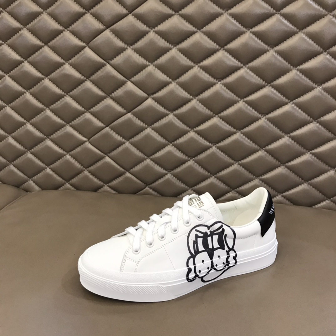 Givenchy Urban Street Logo-print Leather Sneakers 46 - vstockx