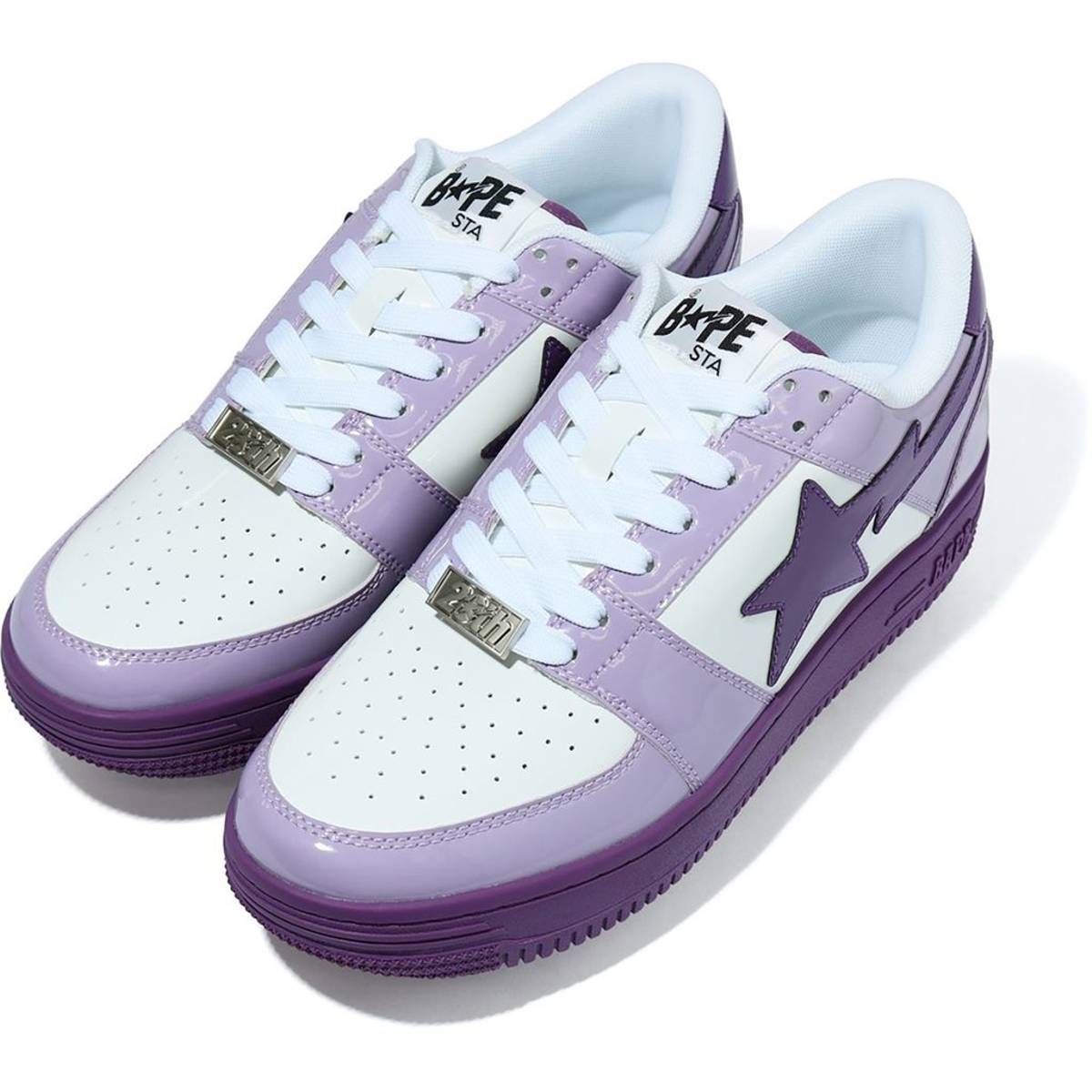 A Bathing Ape Bape Sta Low Purple (2020) - vstockx