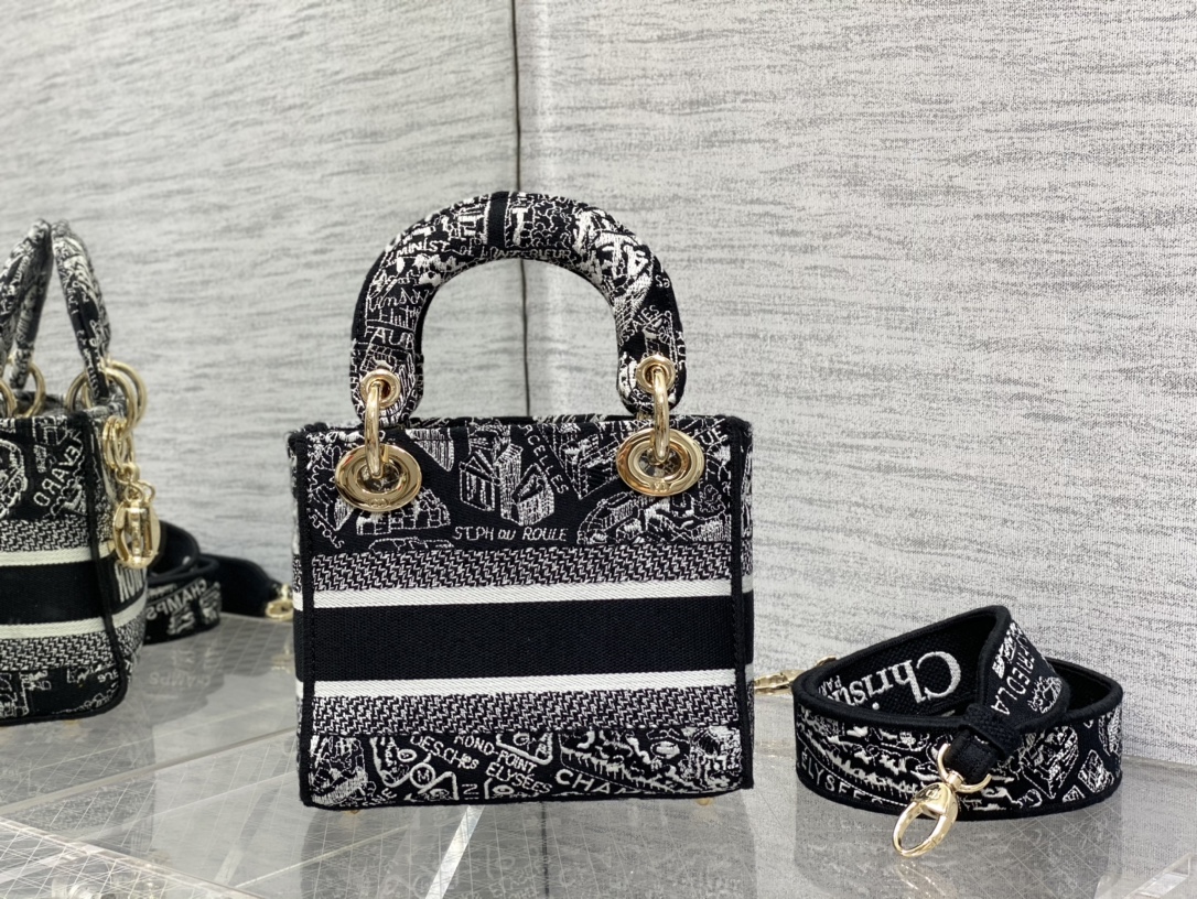 Handbags Dior 6603 size:17*7*15 cm - vstockx