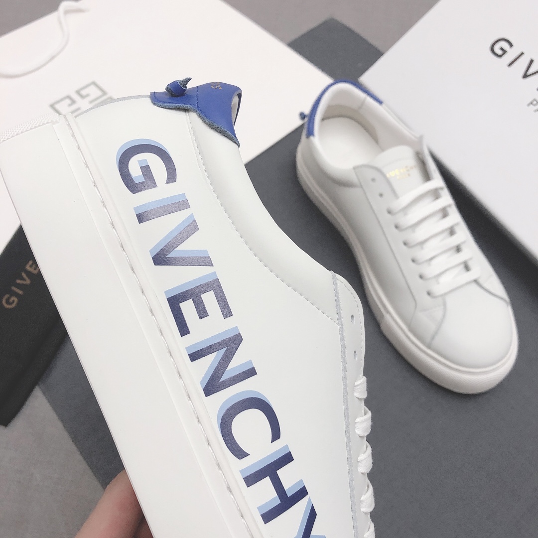 Givenchy Urban Street Logo-print Leather Sneakers 48 - vstockx