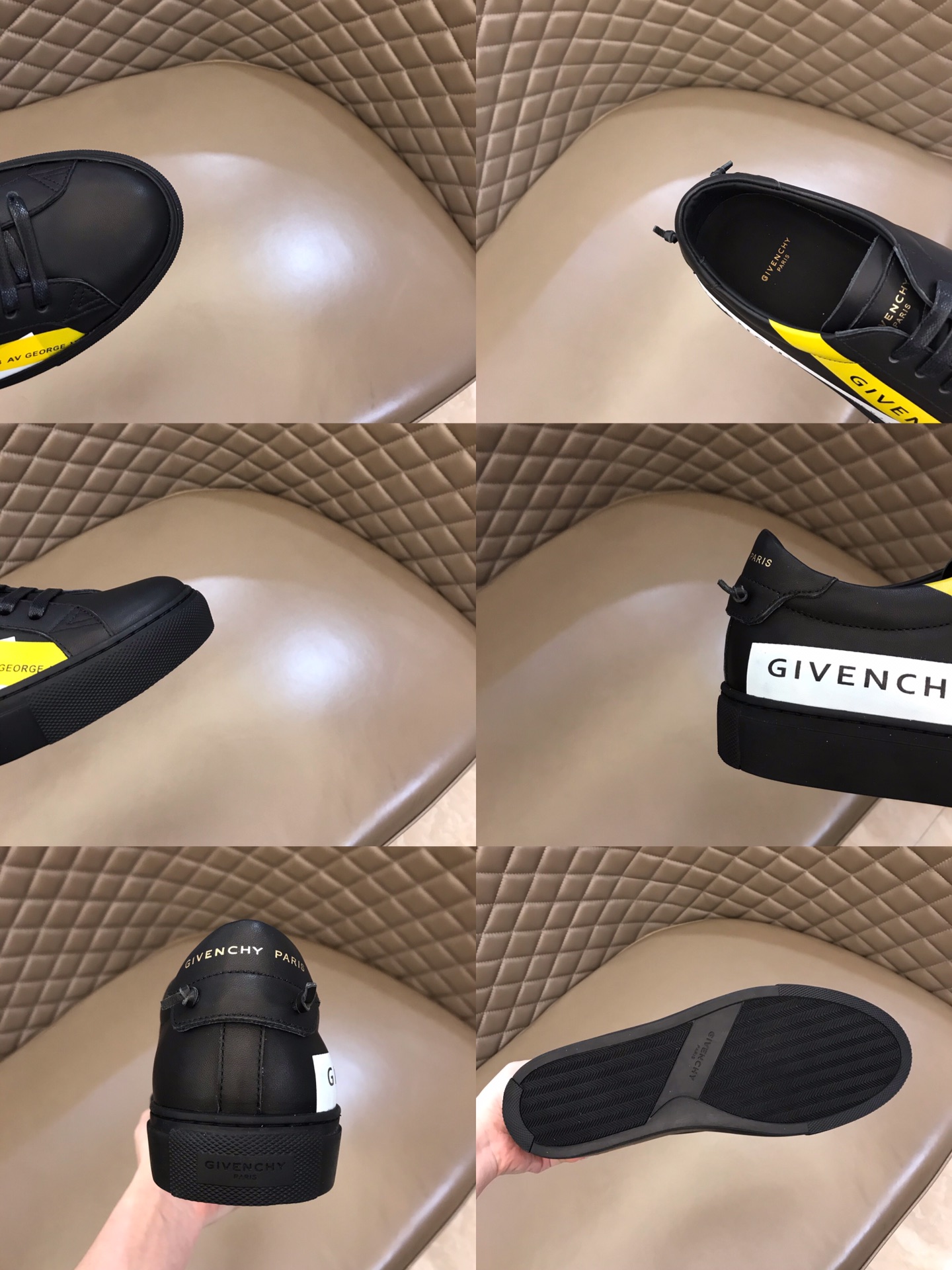 Givenchy Urban Street Logo-print Leather Sneakers 23 - vstockx