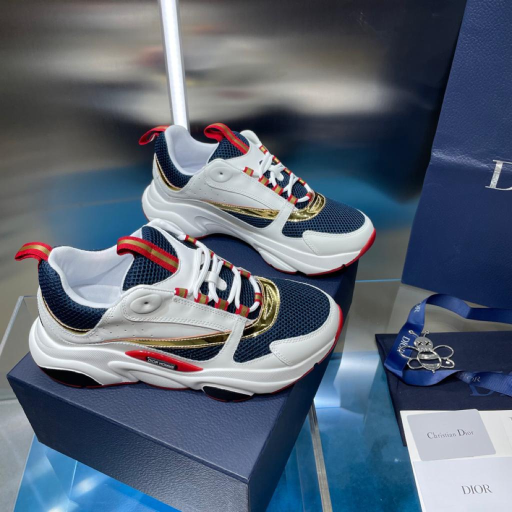 Dior B22 Blue Gold - vstockx