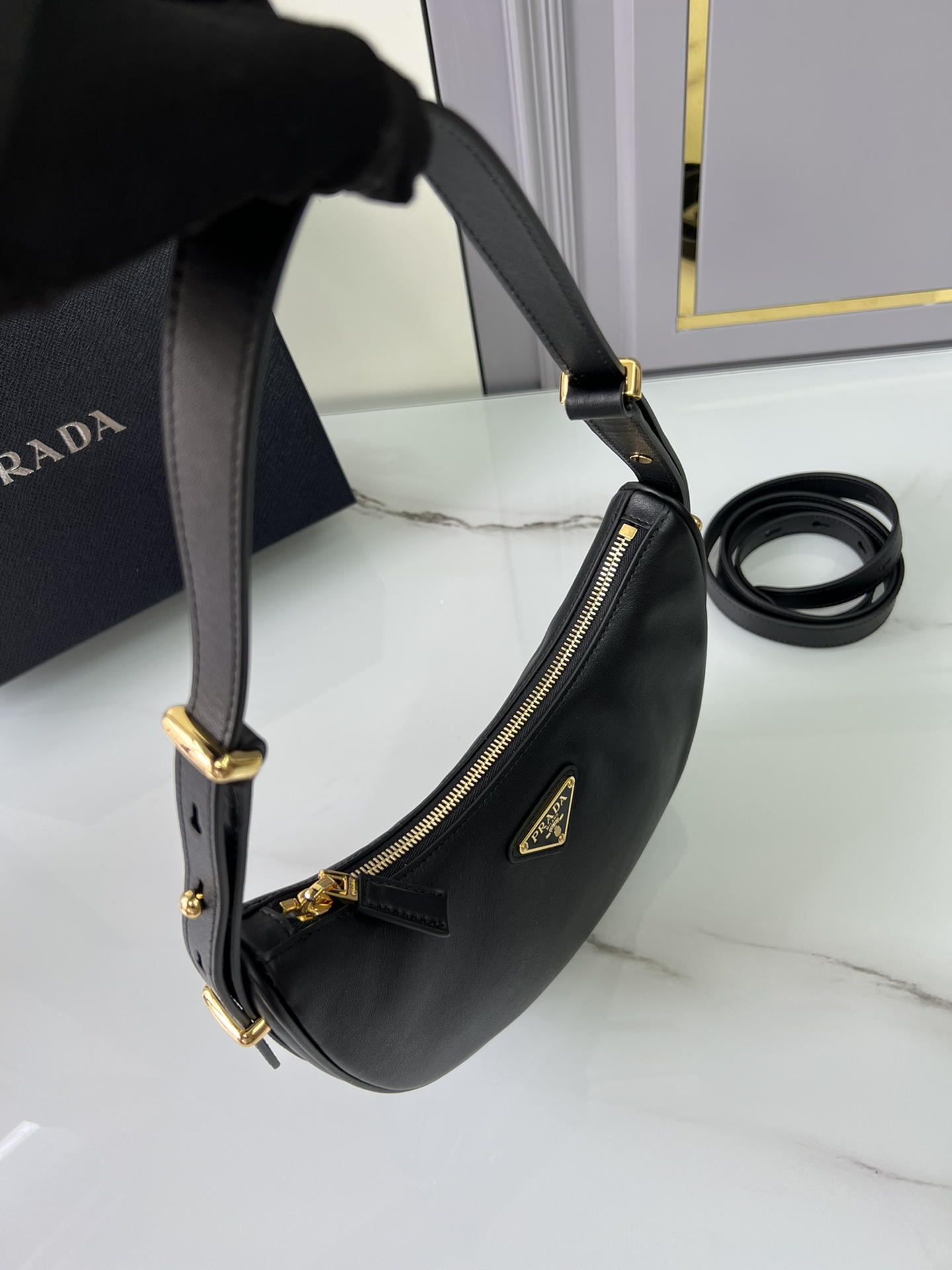 handbags prada 1BC194 22.5*18.5*6.5 - vstockx