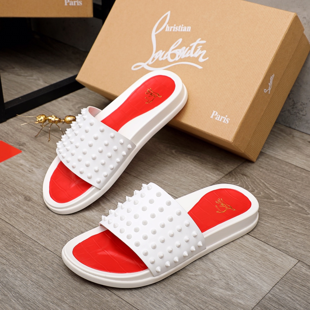 Christian Louboutin Loubi Flip 7 - vstockx