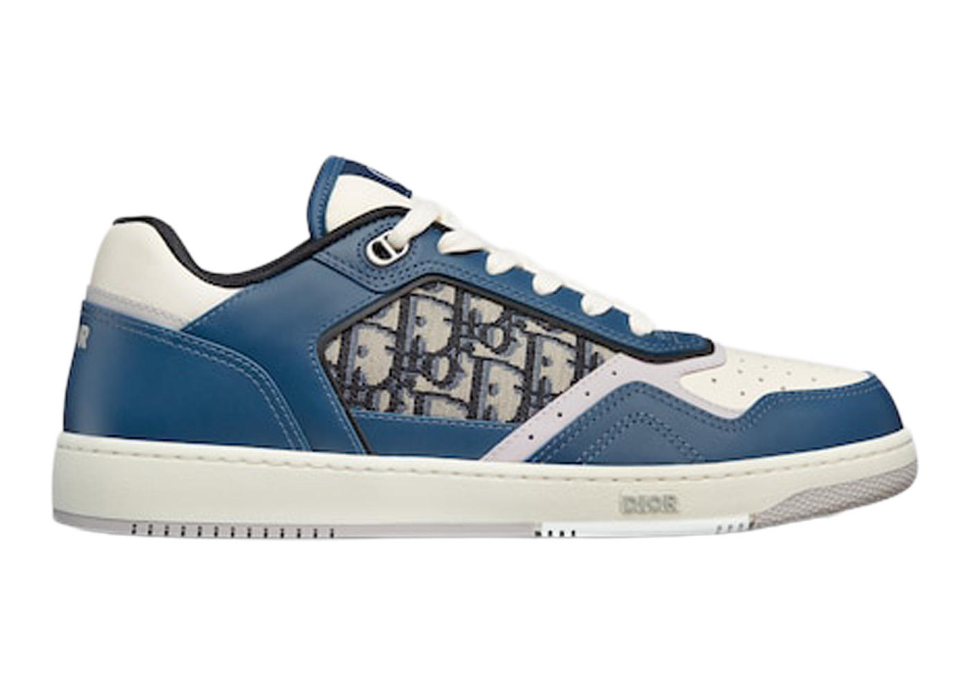 Dior B27 Low Blue Cream Dior Gray Beige Black Dior Oblique Jacquard - vstockx