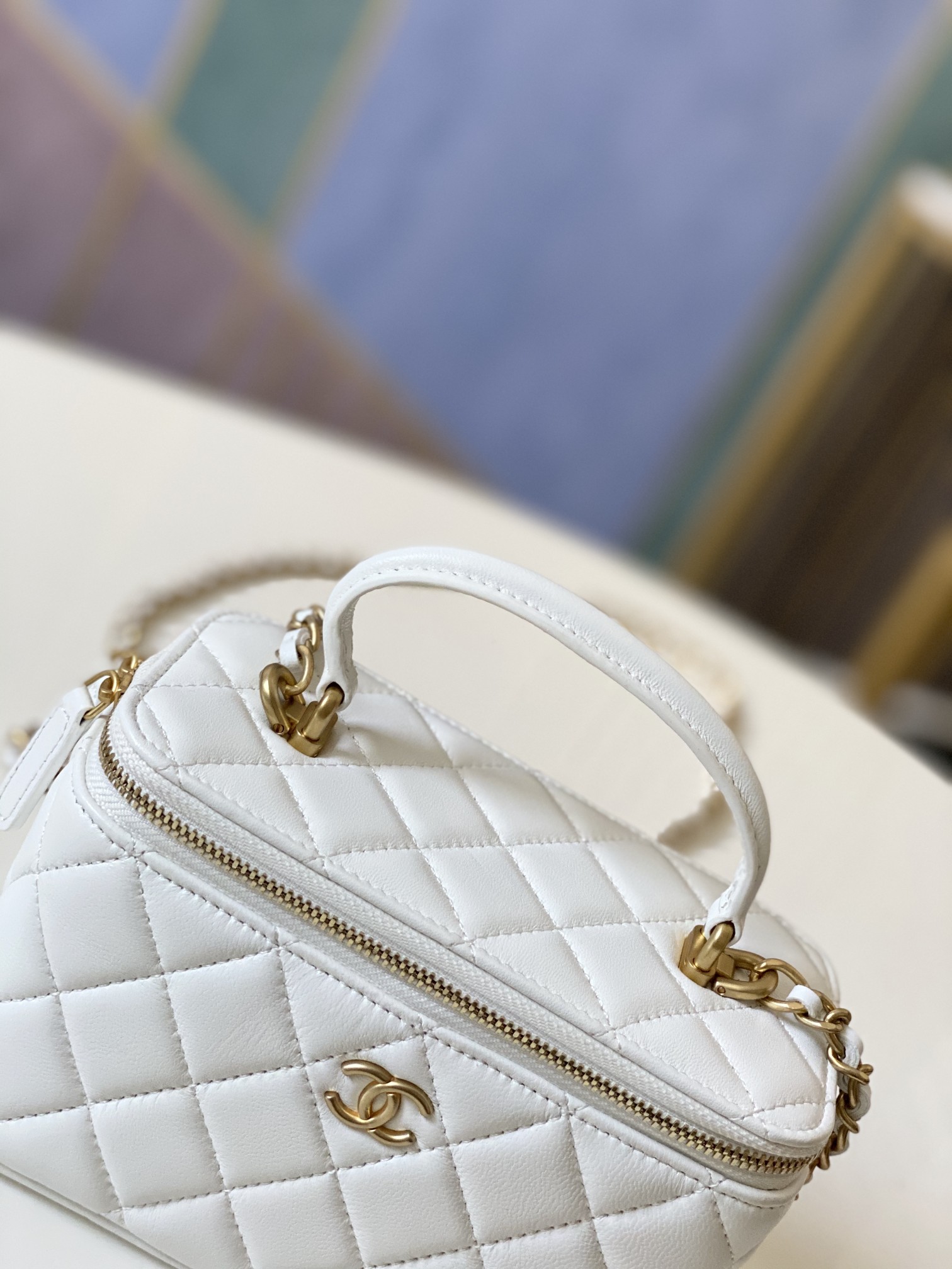 Handbag chanel 81118 size 9.5 17 8 cm - vstockx