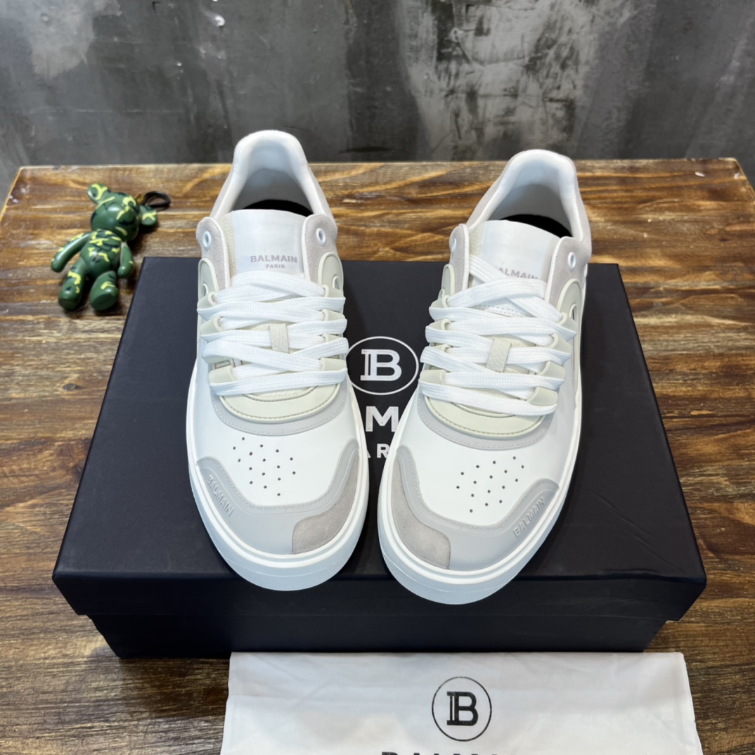 Balmain B-Court sneaker 50 - vstockx