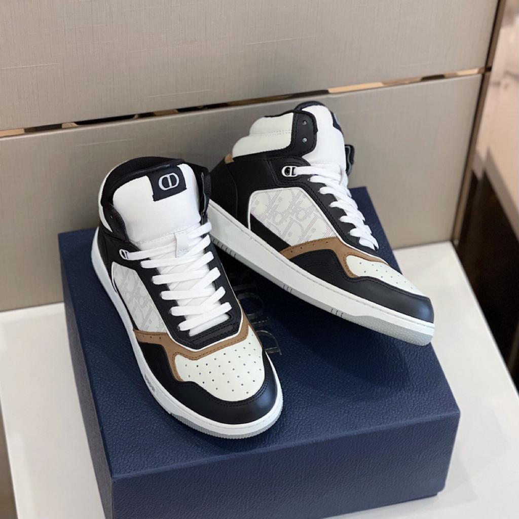 Dior B27 High Black White Beige - vstockx
