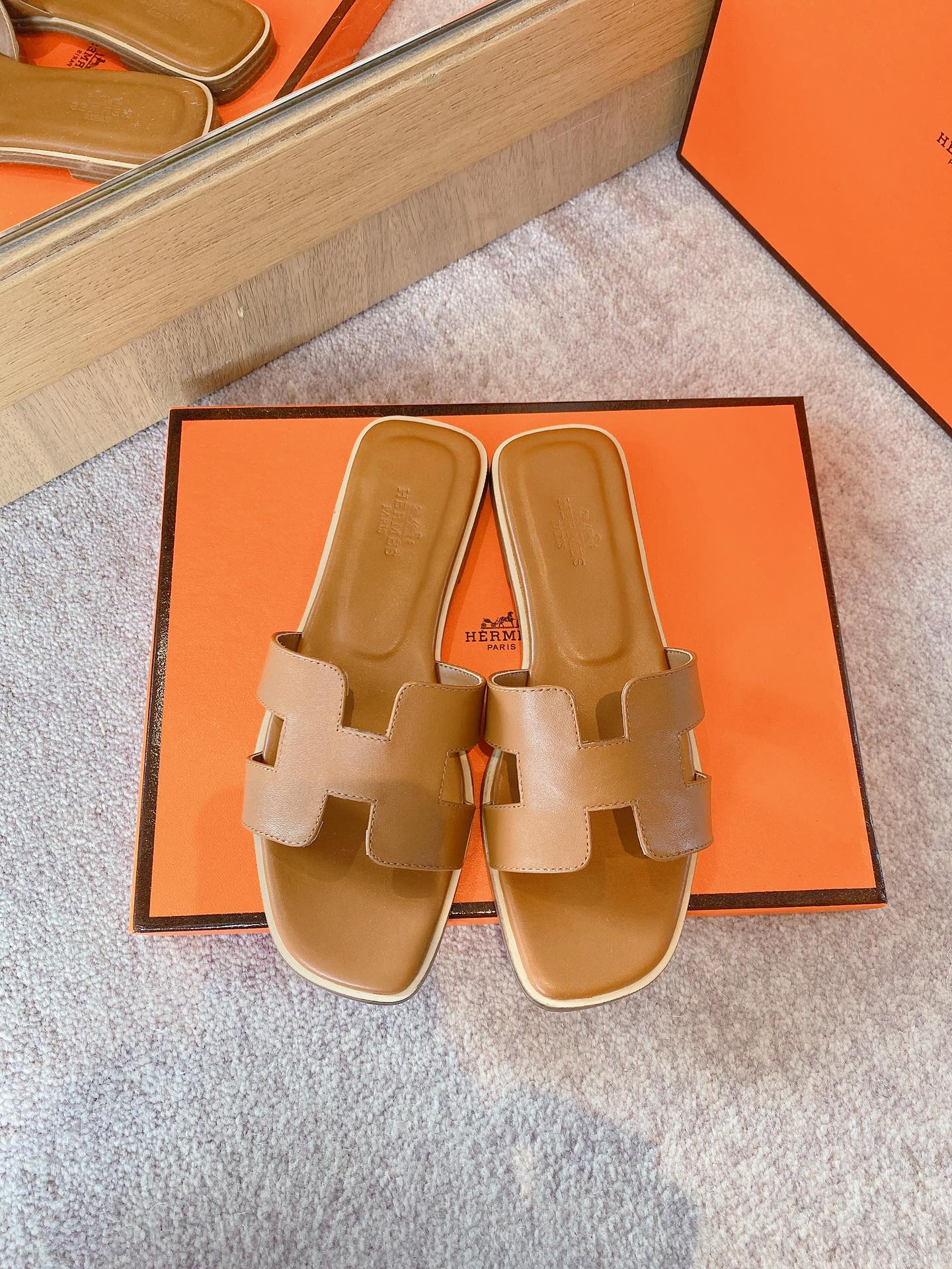 Hermes Sandals 80 - vstockx