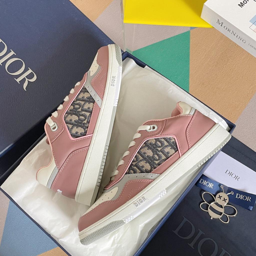 Dior B27 Low Top Pink Cream - vstockx