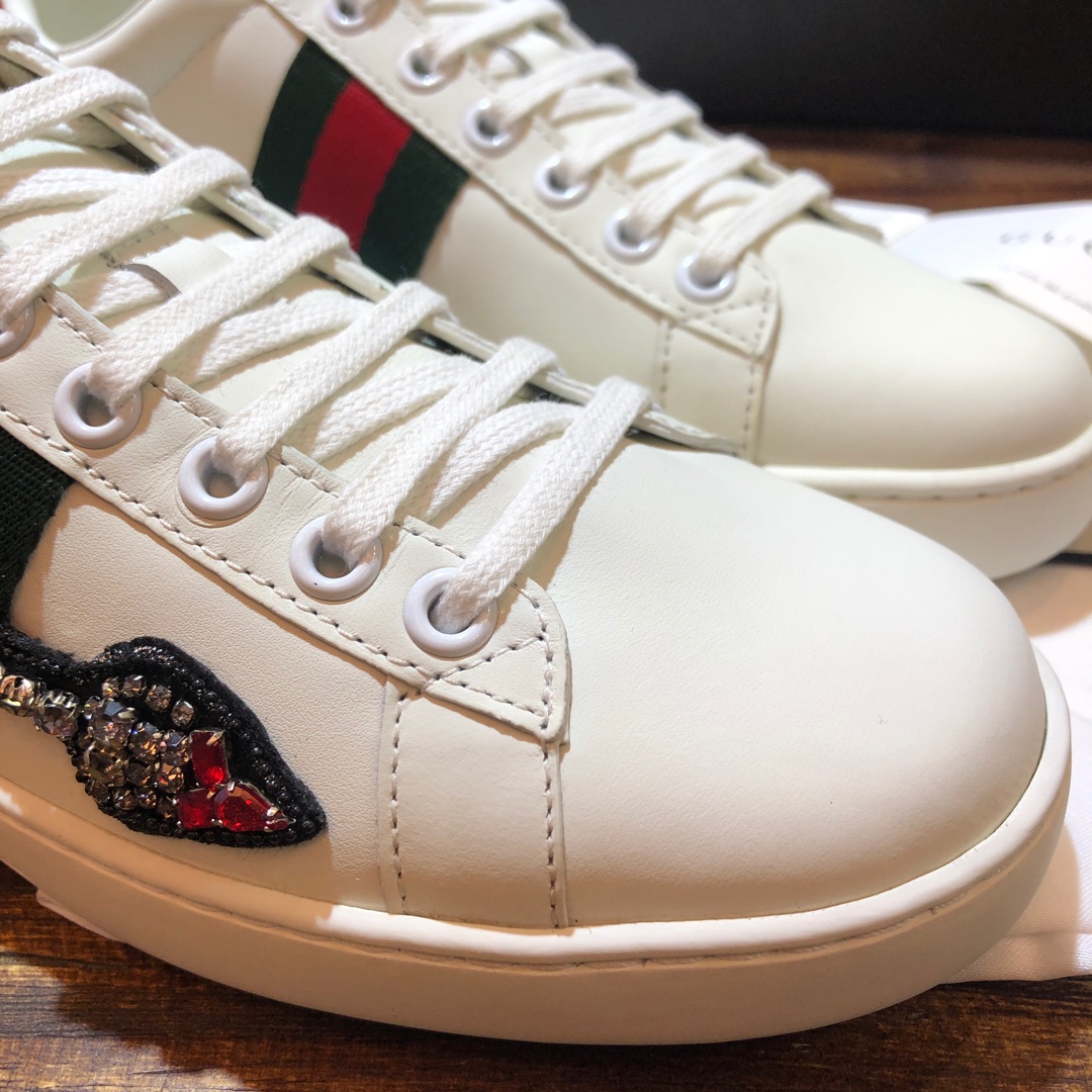 Gucci Ace Embroidered Arrow (W) - vstockx