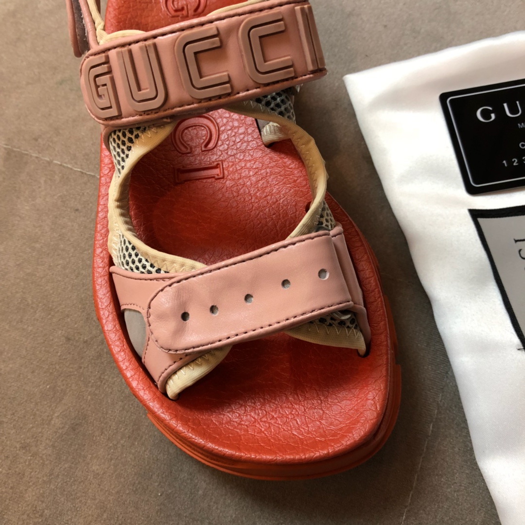Gucci Leather espadrille with Double G WOMEN 1 - vstockx