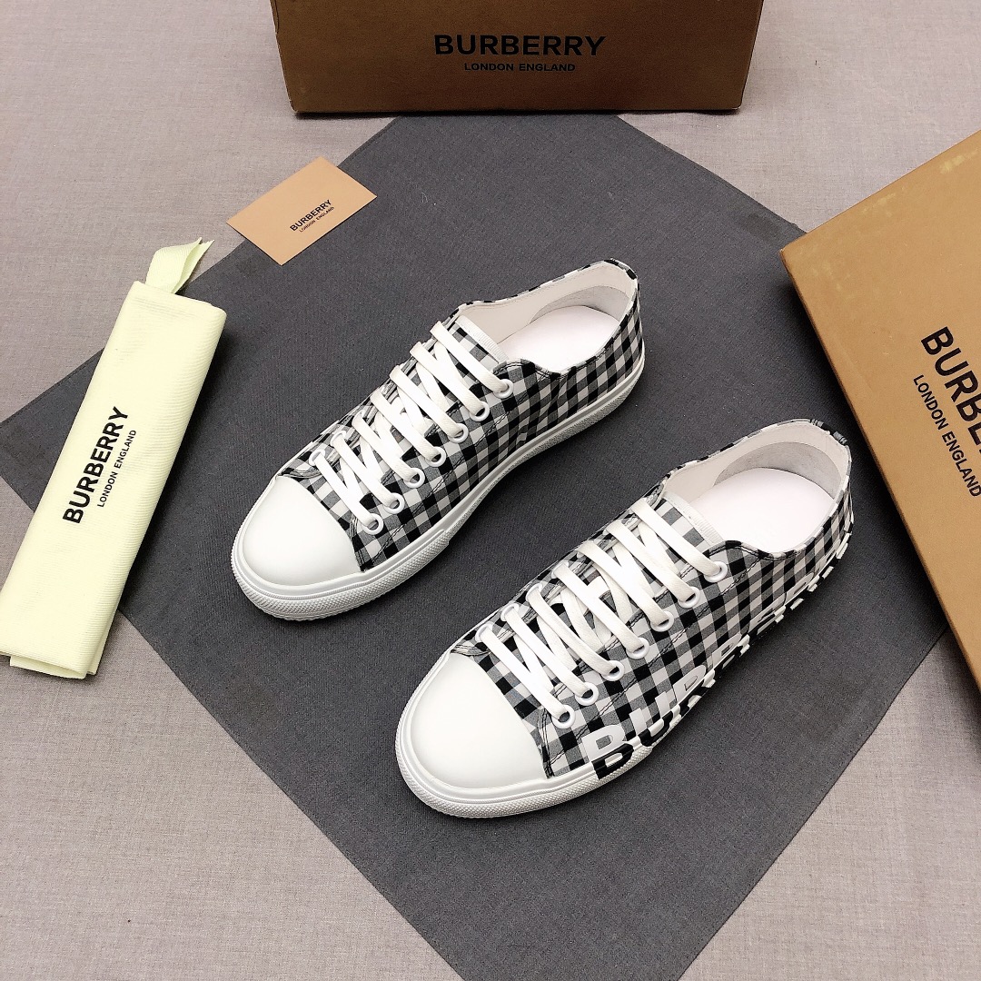 Burberry Perforated Check Sneaker 11 - vstockx