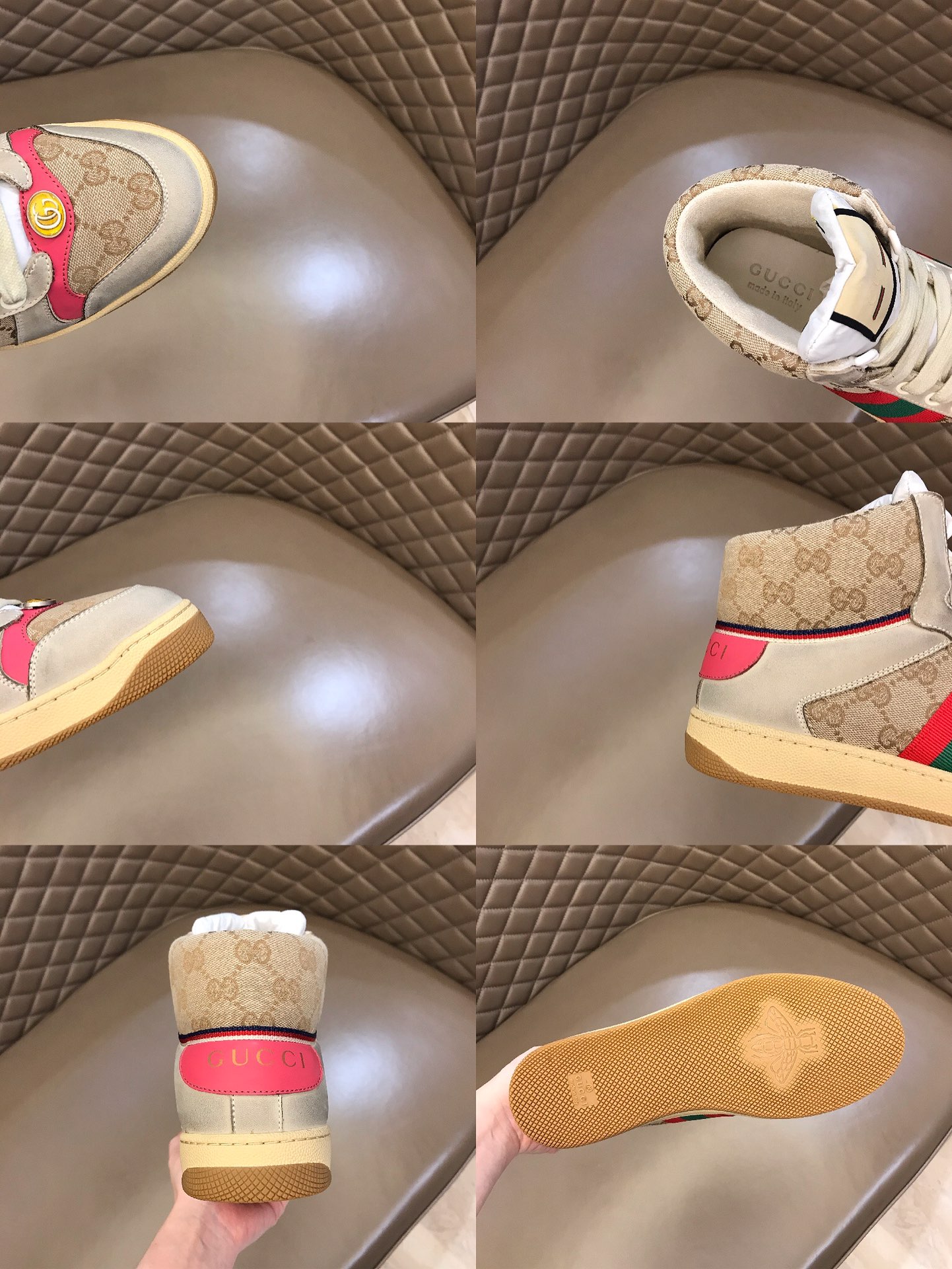 Gucci Screener GG Canvas 19 - vstockx