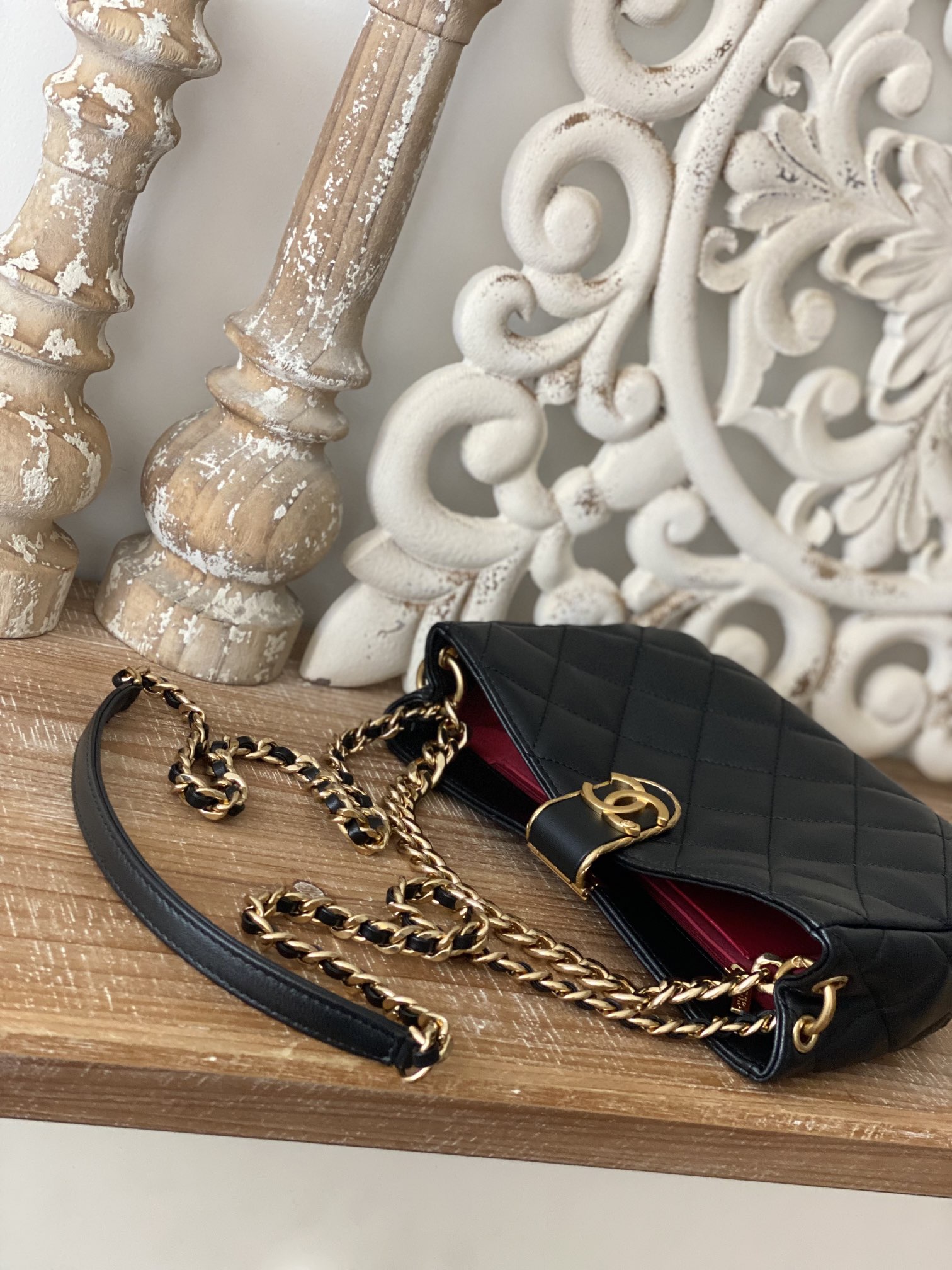 Handbag Chanel 3476 size 17*23*7* cm - vstockx