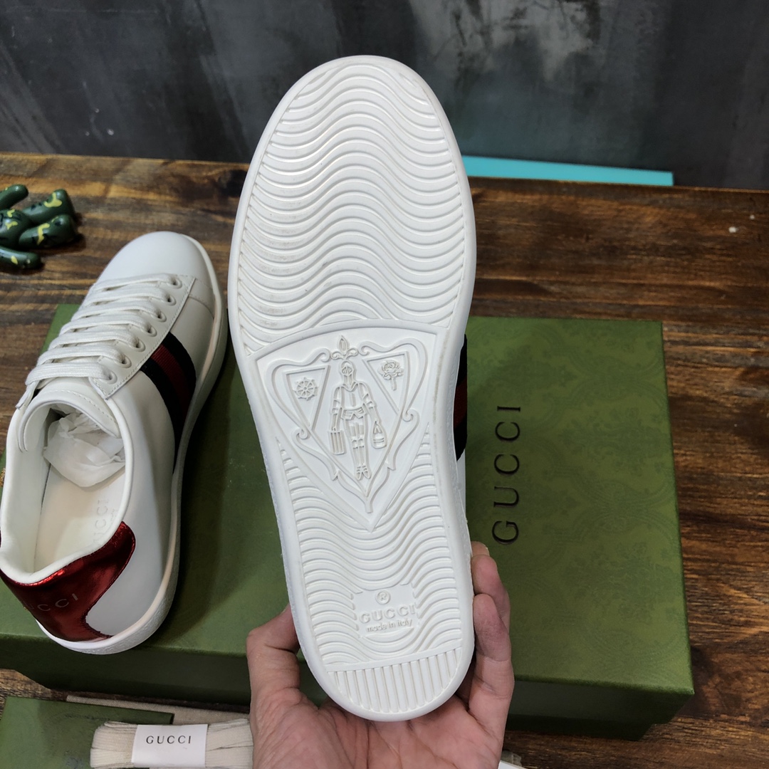 Gucci Ace Embroidered Love - vstockx