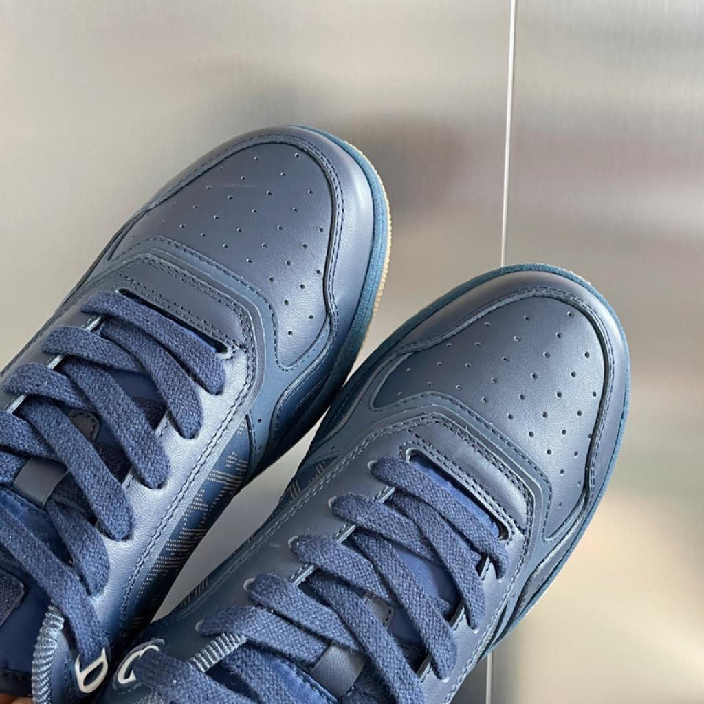 Dior B27 Low World Tour Navy - vstockx