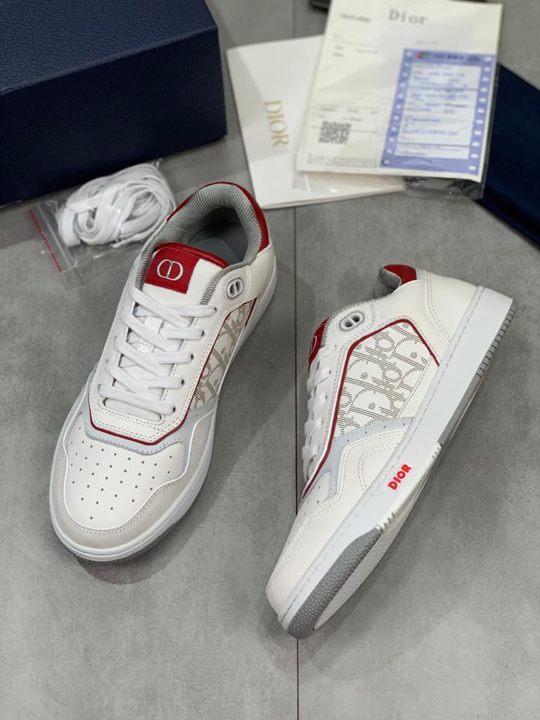 Dior B27 Low White Red - vstockx