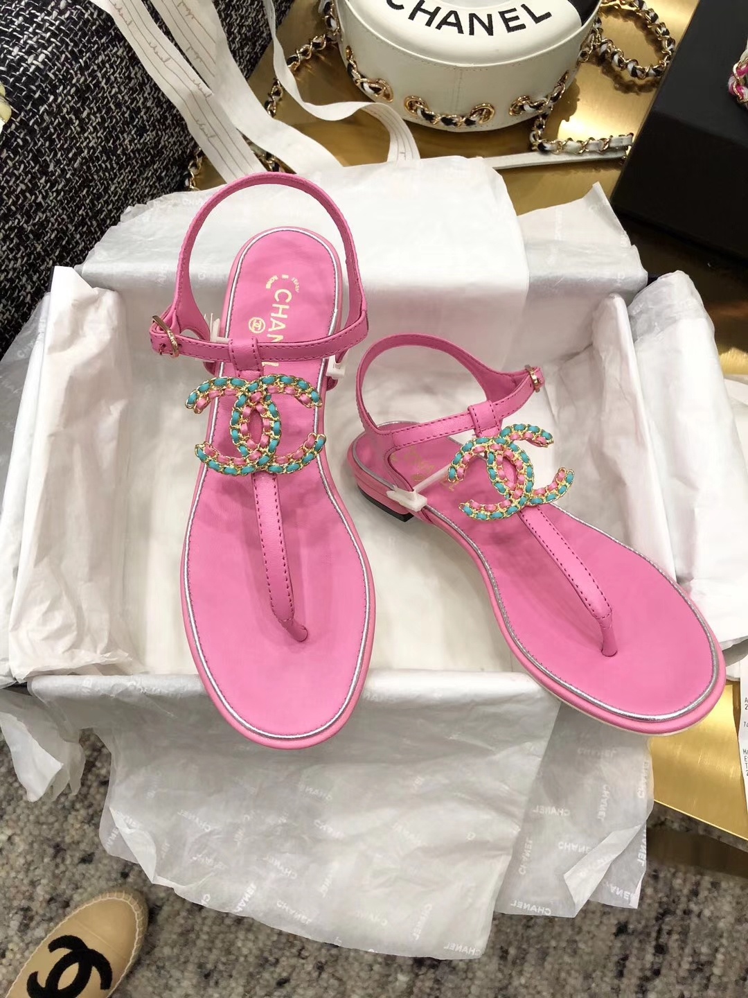 Chanel Slides 39 - vstockx