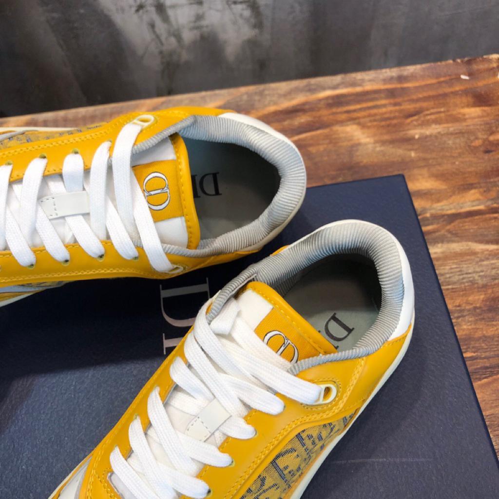 Dior B27 Low Gold-Tone White Grey - vstockx