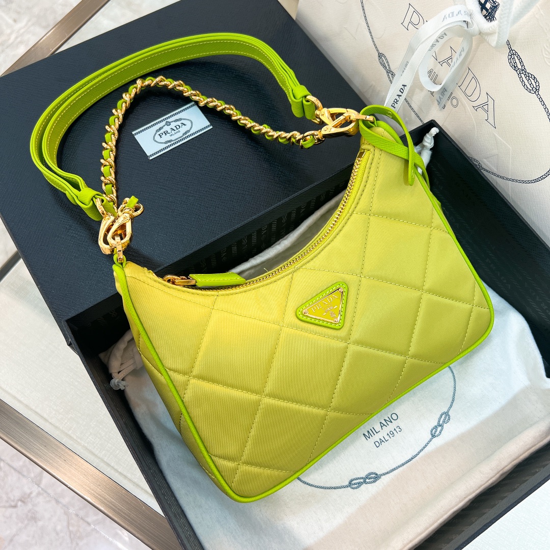 handbags prada Hobo 1BC204 Size:22*18*6cm - vstockx