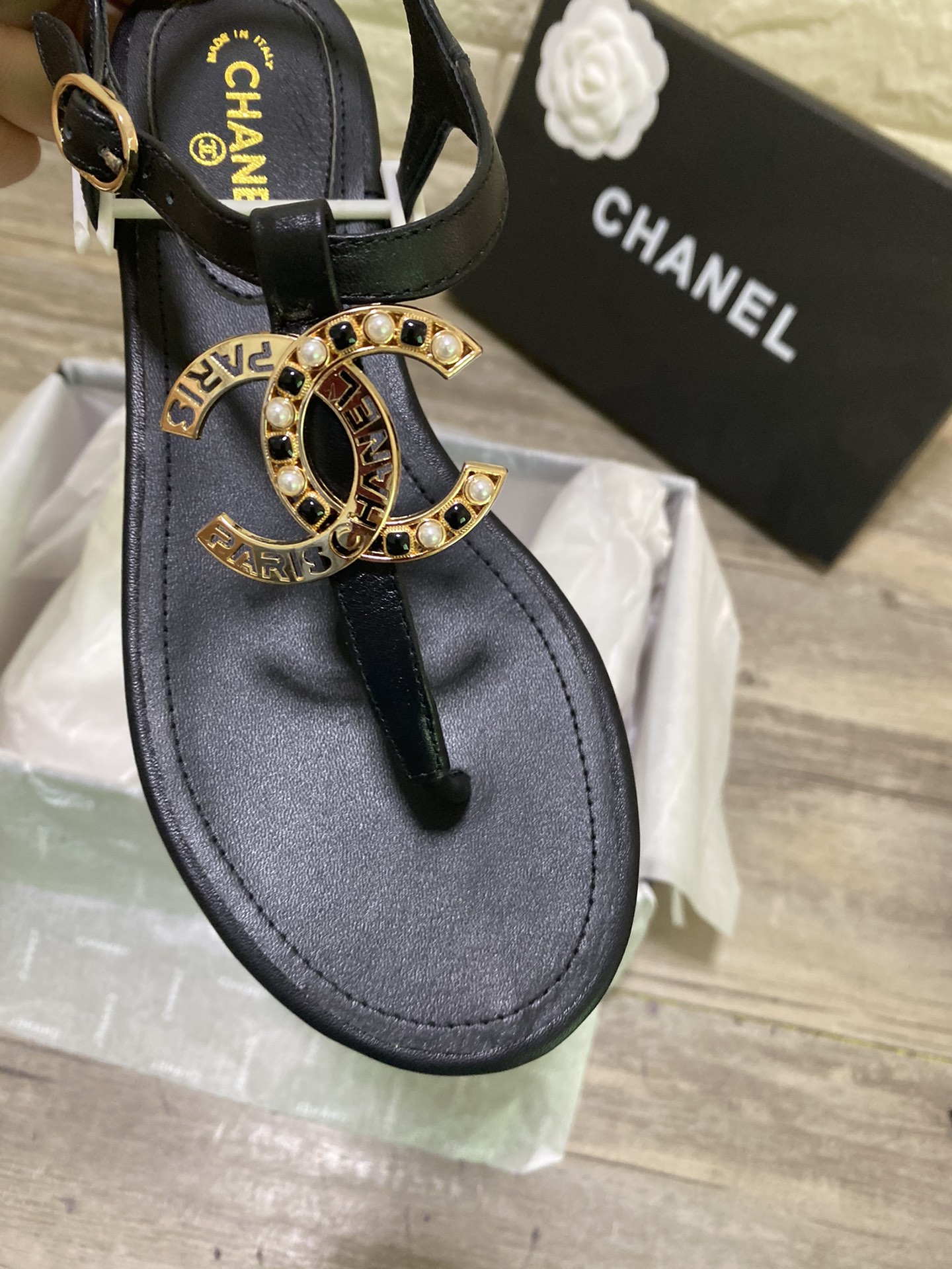 Chanel Slides 46 - vstockx