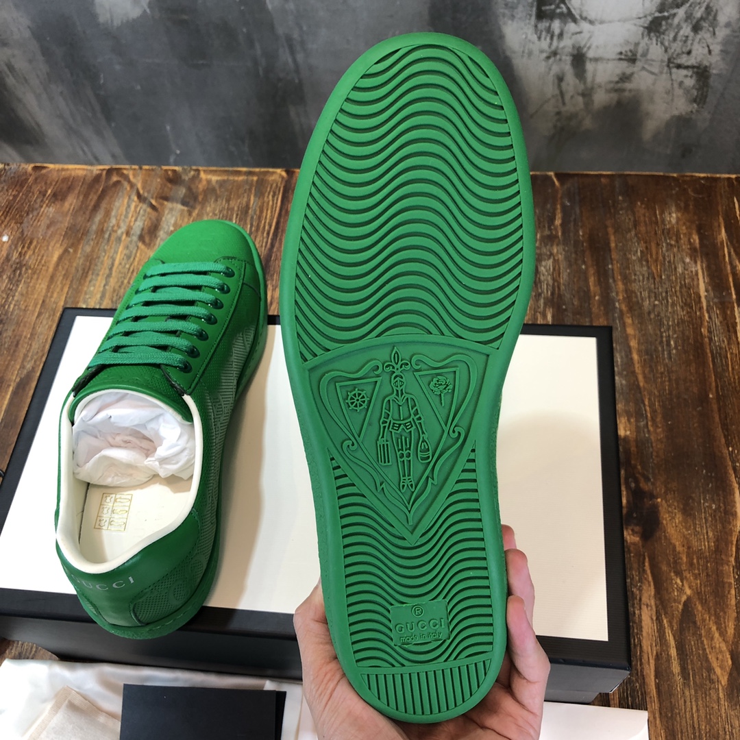 Gucci Ace Green GG - vstockx