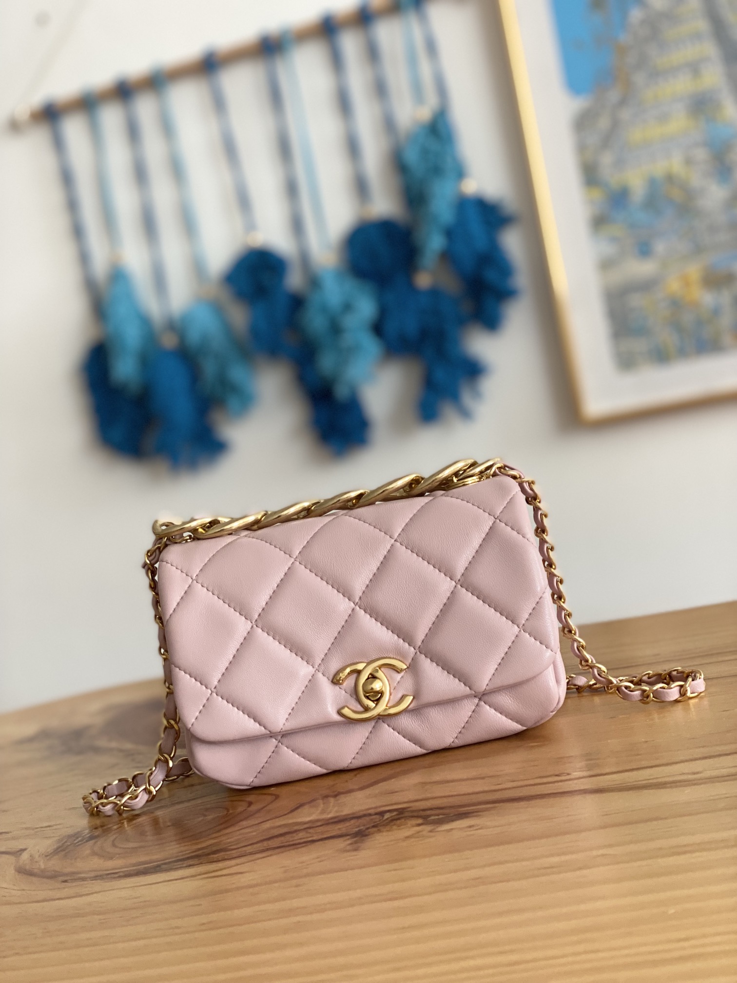 Handbag Chanel 3365 size 17X11.5X8.5 Cm - vstockx