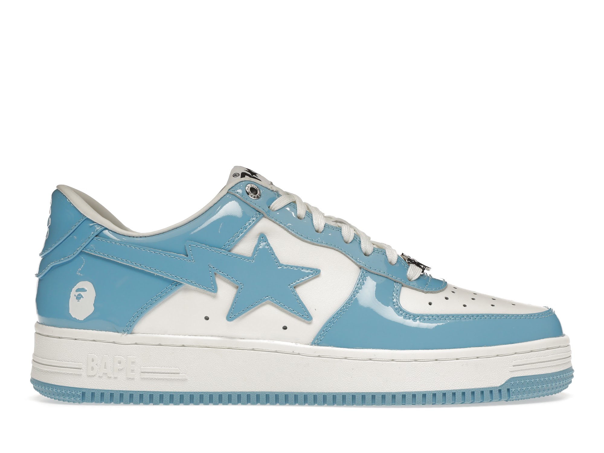 A Bathing Ape Bape Sta Low Blue - vstockx