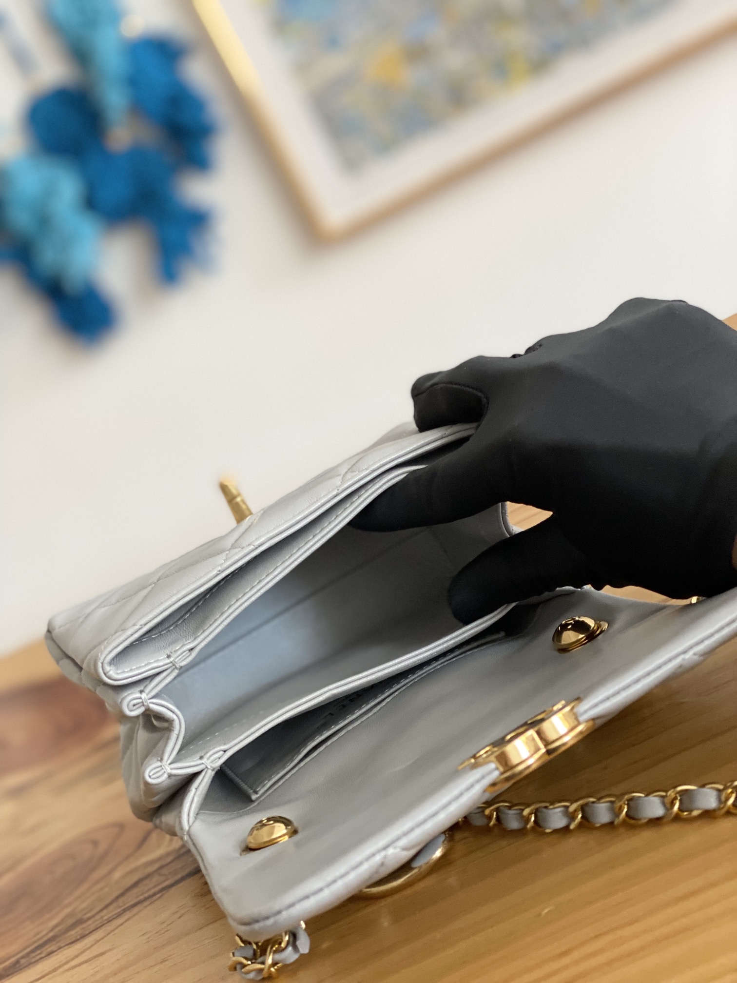 Handbag Chanel 3365 size 17X11.5X8.5 Cm - vstockx