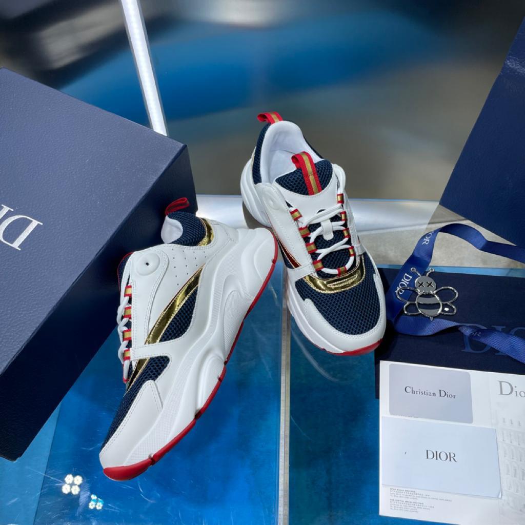 Dior B22 Blue Gold - vstockx