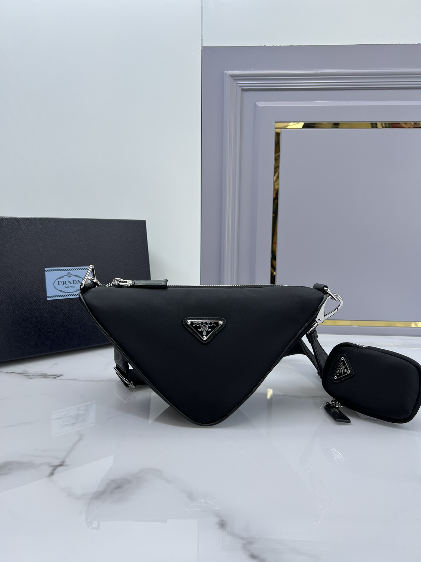 handbags prada 1BH190 26*14*12 - vstockx